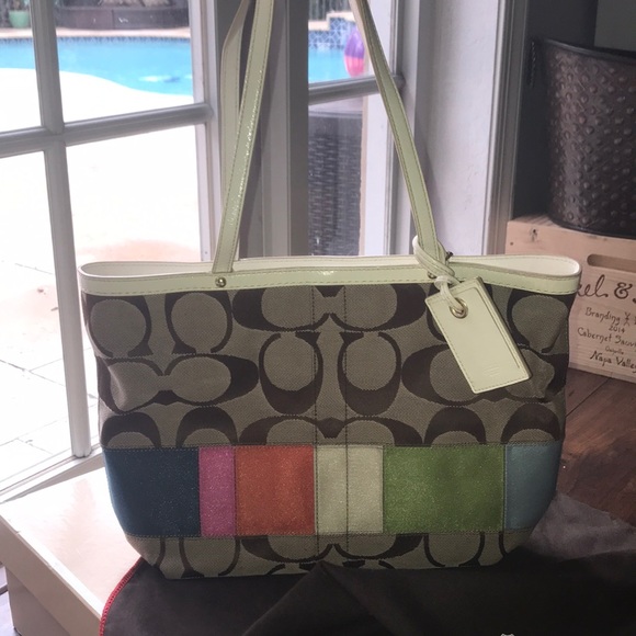 Coach Multicolor tote - Picture 8 of 8